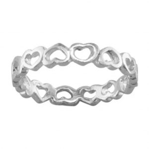 Sterling Silver Hearts