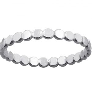 Sterling Silver Flat Dots