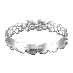 Sterling Silver Plumeria