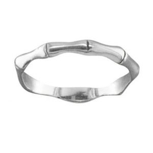Sterling Silver Bamboo
