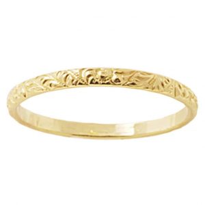 14K Gold Filled Floral Wreath