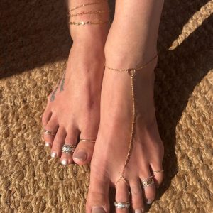 14K Gold Filled Foot Chain